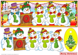 Snowmen Names Large DL - LOTTI