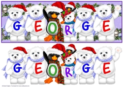 Xmas Animals - GEORGE