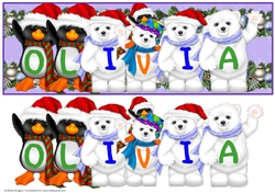 Xmas Animals - OLIVIA