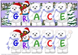Xmas Animals - GRACE