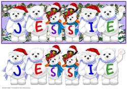 Xmas Animals - JESSIE
