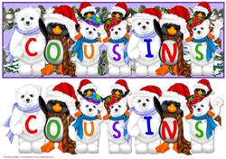 Xmas Animals - COUSINS