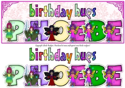 FAIRY NAMES - PHOEBE