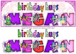 FAIRY NAMES - MEGAN