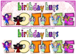 FAIRY NAMES - LOTTIE