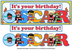 SUPERHERO NAMES - OSCAR
