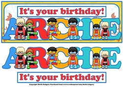 SUPERHERO NAMES - ARCHIE