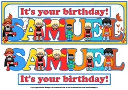 SUPERHERO NAMES - SAMUEL