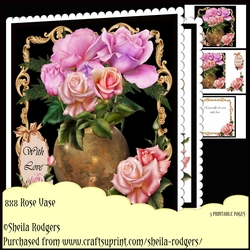 8X8 Rose Vase