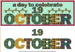 DAY OF THE YEAR - OCTOBER 19