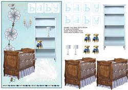 Shabby Chic Baby Boy's Room
