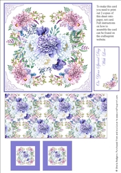 Exploding Card - Peony Bouquet