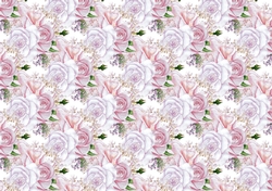 Roses and Blossom Paper