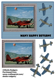 Quick Card Planes and Balloon