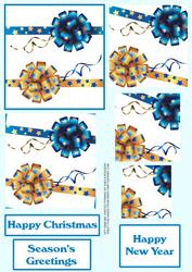 Gift Ribbons Twisted Pyramid