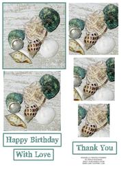 Seashells Twisted Pyramid