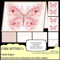 FLORAL BUTTERFLY 2