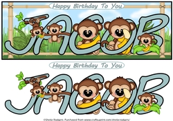 LITTLE MONKEYS NAMES - JACOB