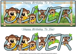 LITTLE MONKEYS NAMES - OLIVER