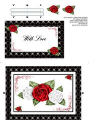 Satin Roses Landscape Spinner