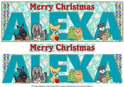 CHRISTMAS PUPPIES - ALEXA