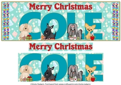 CHRISTMAS PUPPIES - COLE