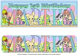 LITTLE CUTIES - MARTHA 1ST BIRTHDAY