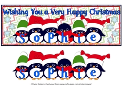 PENGUIN HATS NAMES - SOPHIE