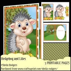 Hedgehog and Lilies
