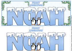 SNOW CAPPED NAMES - NOAH