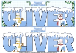 SNOW CAPPED NAMES - OLIVER