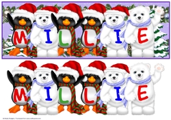 XMAS ANIMALS - MILLIE
