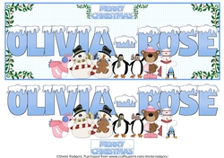 SNOW CAPPED NAMES - OLIVIA-ROSE