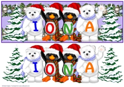 XMAS ANIMALS - IONA