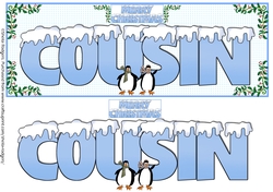 SNOW CAPPED NAMES - COUSIN