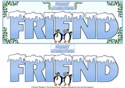 SNOW CAPPED NAMES - FRIEND