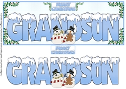 SNOW CAPPED NAMES - GRANDSON