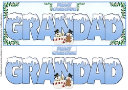 SNOW CAPPED NAMES - GRANDAD