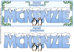 SNOW CAPPED NAMES - MCKENZIE