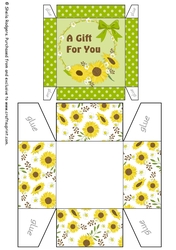 Sunflower Gift Box