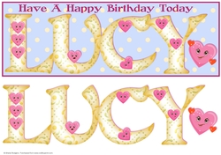 HEART EMOTICONS - LUCY