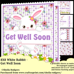 WHITE RABBIT - GET WELL SOON