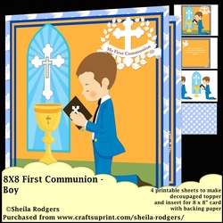 FIRST COMMUNION - BOY