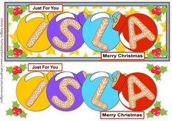 BAUBLE NAMES - ISLA