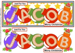 BAUBLE NAMES - JACOB