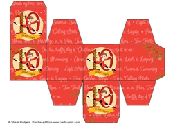 12 Days of Christmas - Day 10 Gift Box