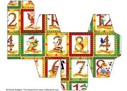 12 Days of Christmas - Days 1 - 12 Gift Box