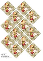Blonde Cookie Bug Tea Bag Tiles