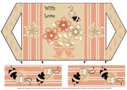 Bumble Bee Triangle Front Gatefold