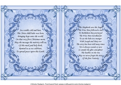 Christmas Religious Verse Inserts - Set 2